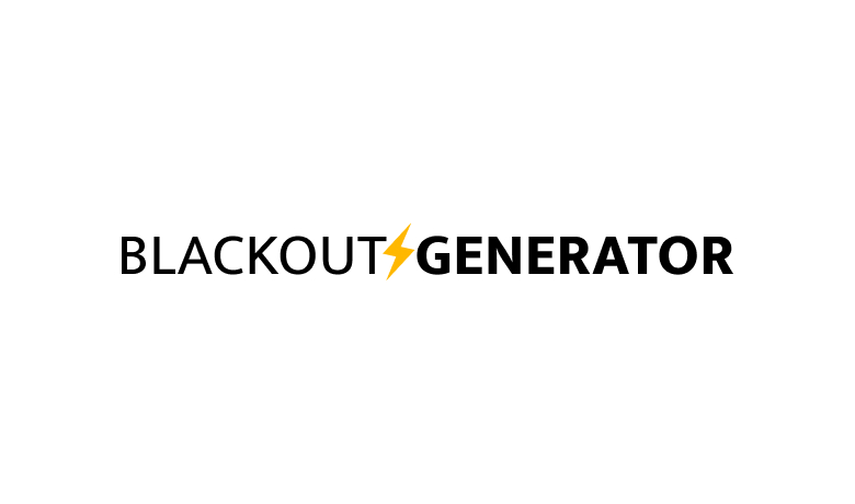 Blackout Generator Logo